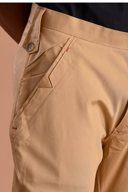 Personalized Premium Men's Breeches| Burlywood Brown