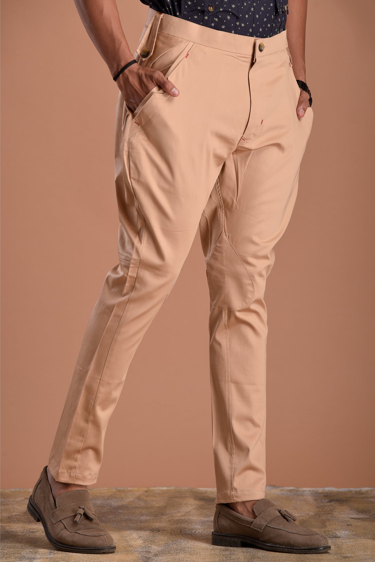 Personalized Premium Men's Breeches| Classic Taupe