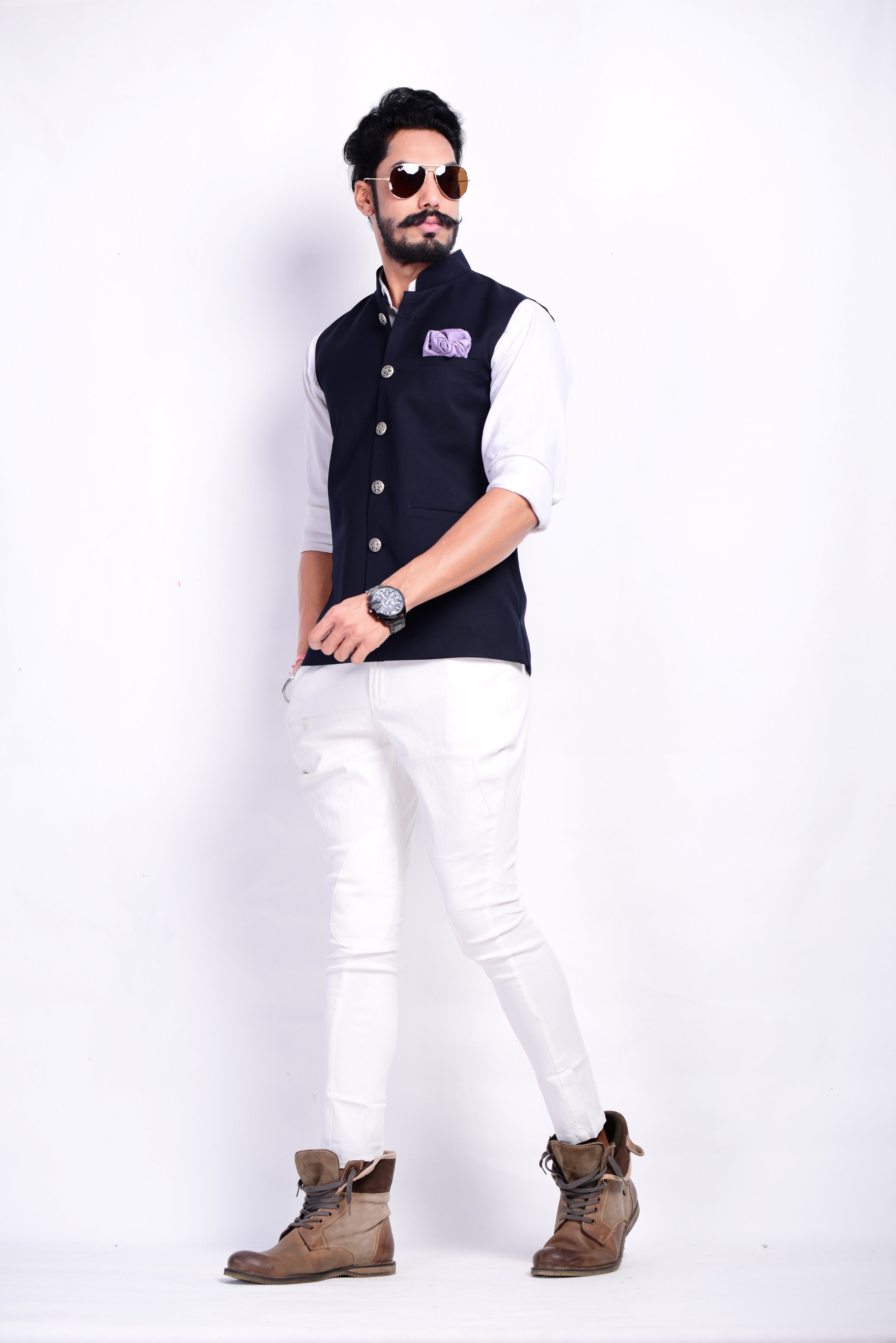 Half Jodhpuri Jacket-Kurta sets – Rajanyas