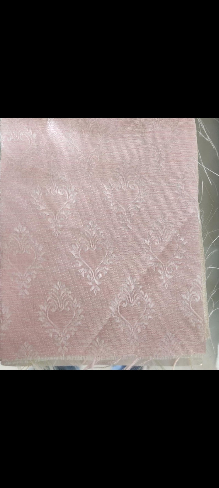 Light pink printed kurta with white pajama