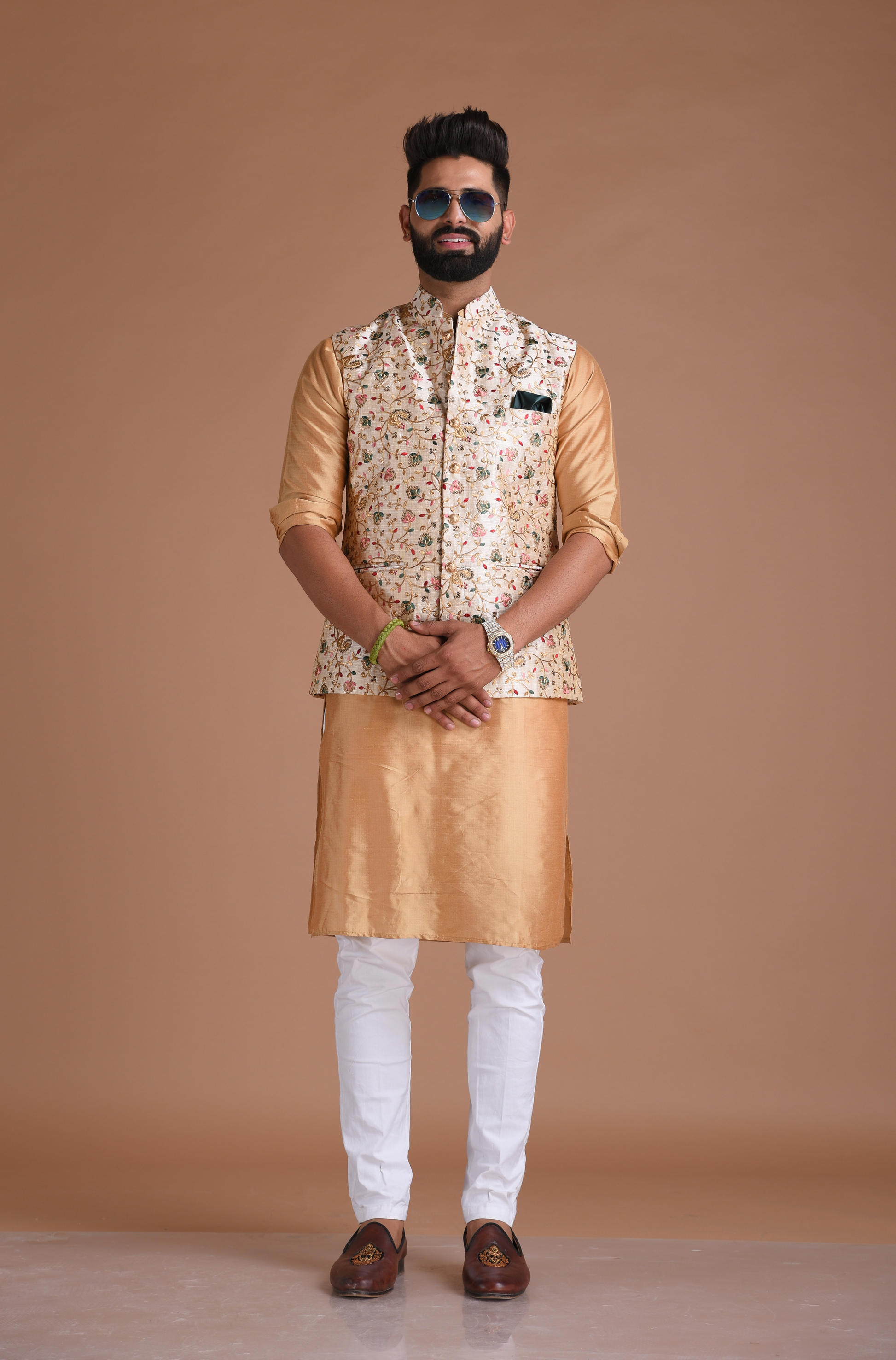Nehru sales jacket look