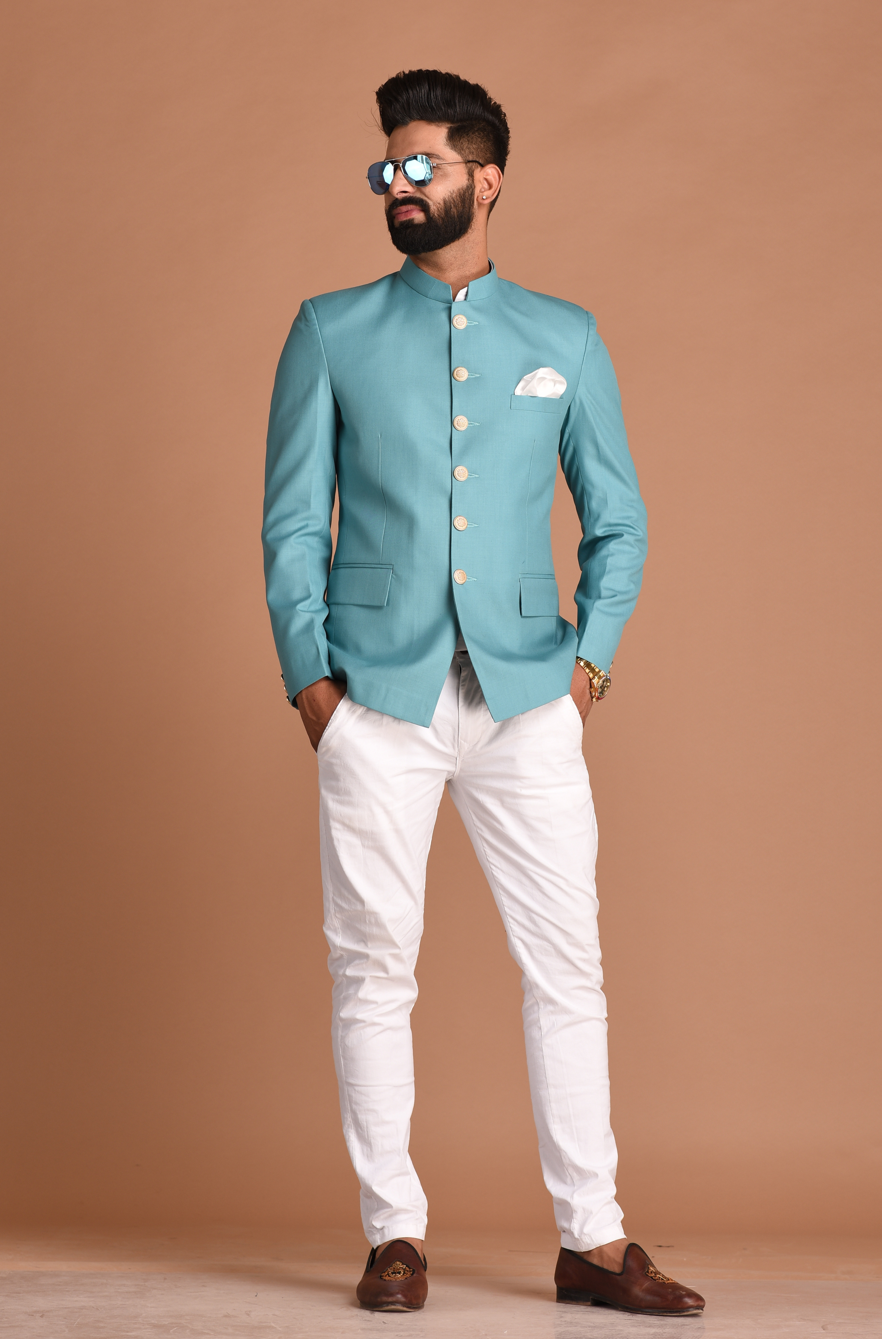 Cotton Hunting modi jacket rajputana stylish at Rs 1200/piece in Jodhpur |  ID: 2848972489197