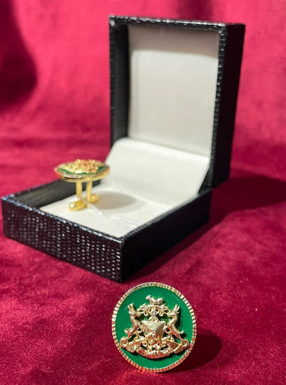 Green Golden Cufflink