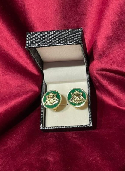 Green Golden Cufflink