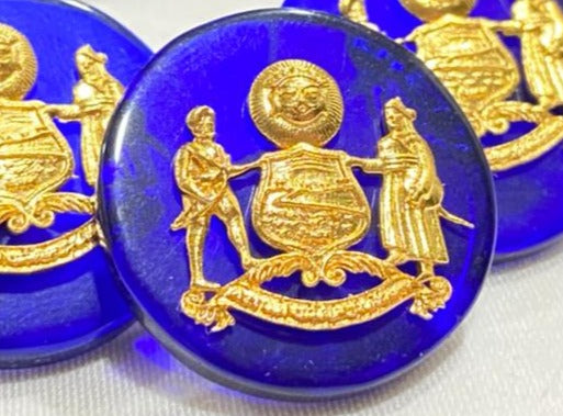 Royal Blue Base Paramparik Metal Handmade Jodhpuri Rajputi logo